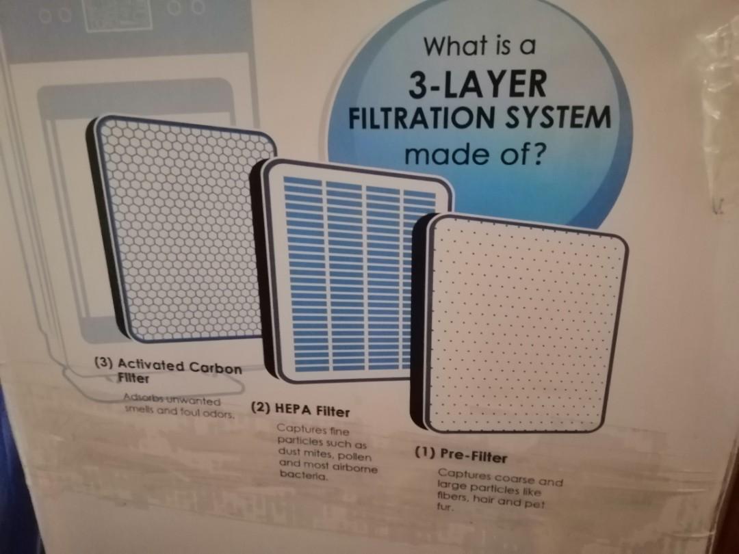 KYOWA AIR PURIFIER WITH UVC & OZONIZER, TV & Home Appliances, Air