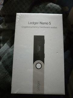 SEALED Ledger Nano S - Black -BRAND NEW Cryptocurrency Crypto Hardware Wallet