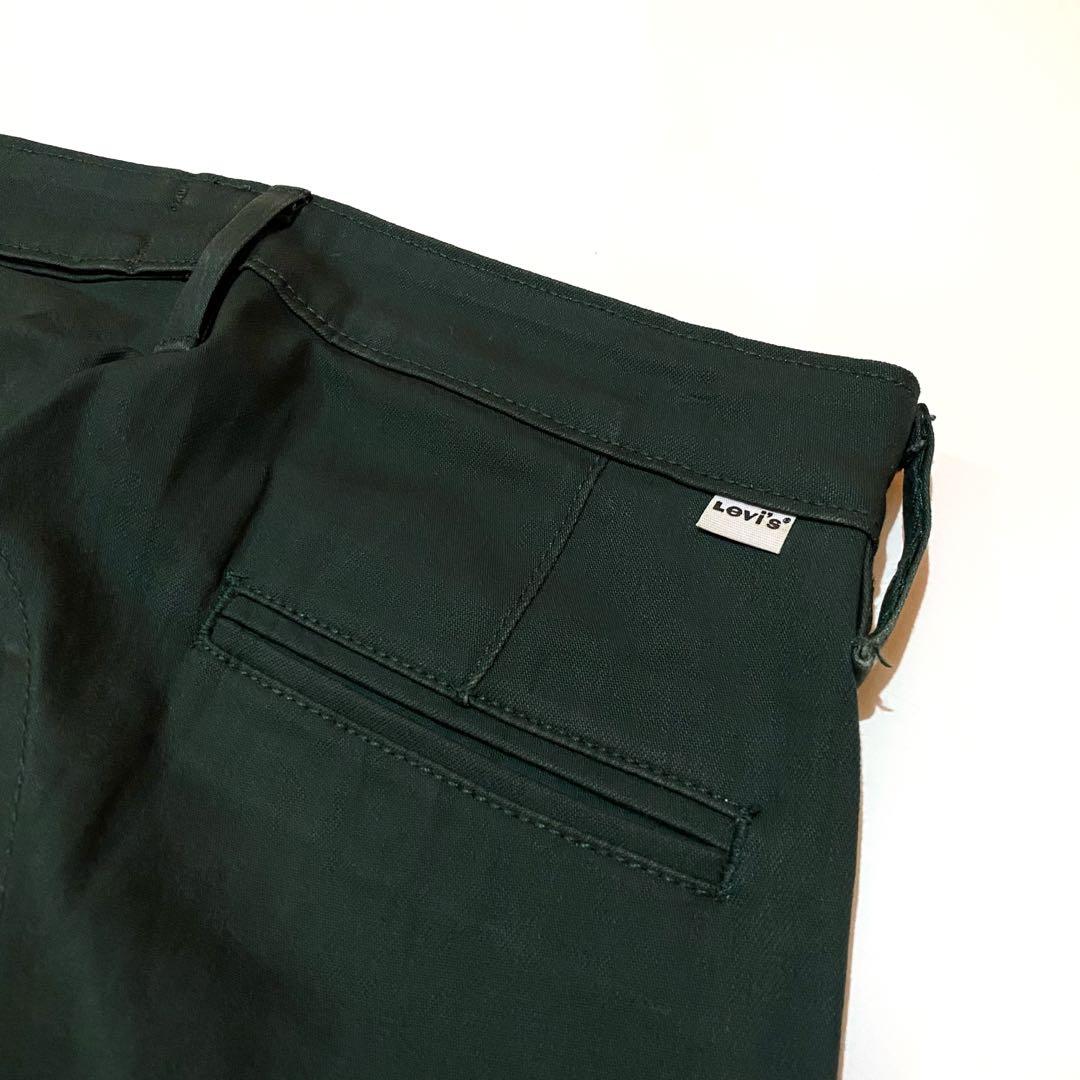 Levis Olive Green Pants, Fesyen Pria 