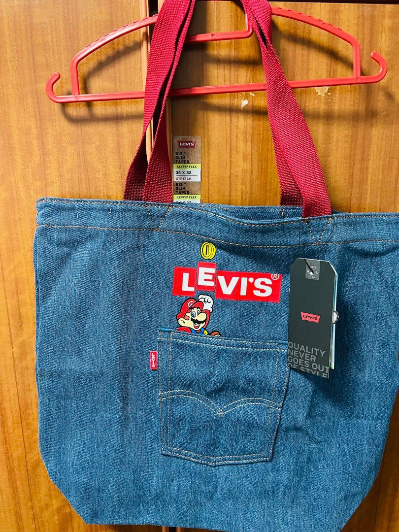 Levis mario tote store bag