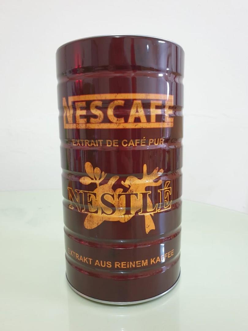 Limited Edition Empty Milo Nescafe Design Tin Tabung Vintage Collection Hobbies And Toys 2298