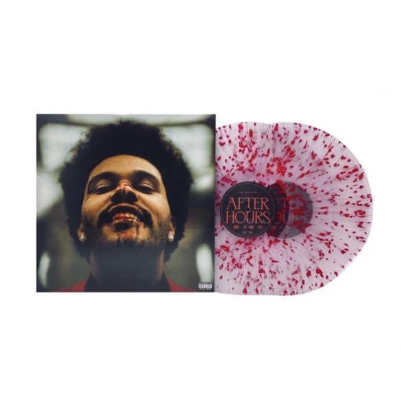 LIMITED] The Weeknd - After Hours Clear and Red Splatter ...