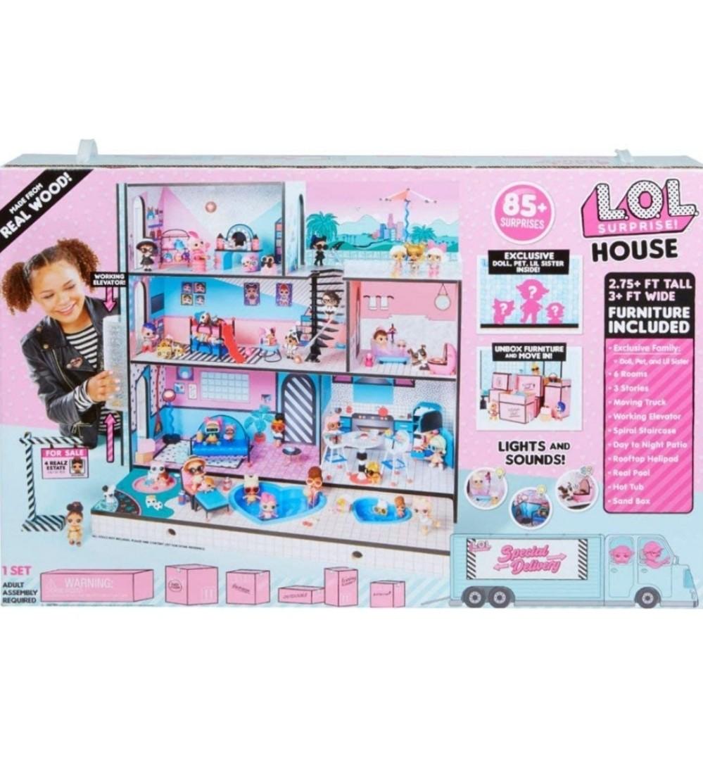 Lol doll store house assembly