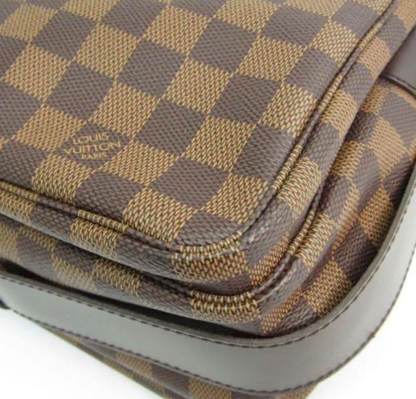 Authentic Louis Vuitton Damier Naviglio Shoulder Cross Bag N45255 LV Junk  9422E