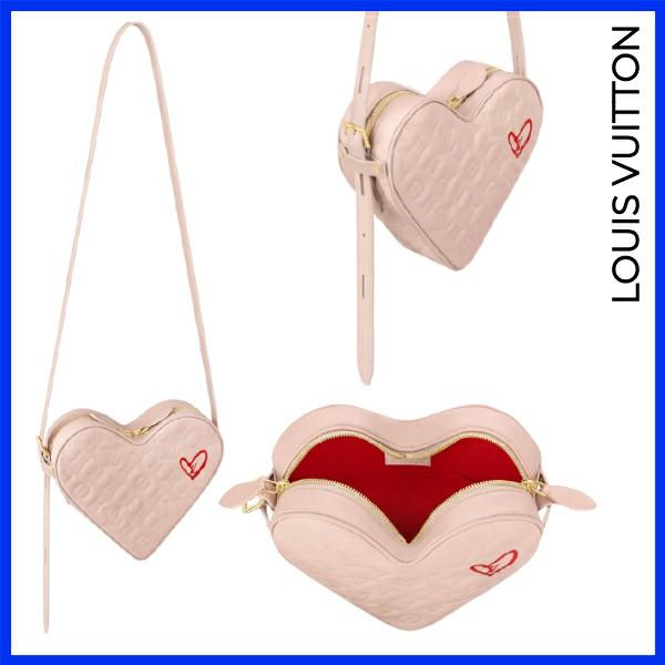 Louis Vuitton Limited Edition Sac Coeur Heartbox Monogram Pink Lambskin