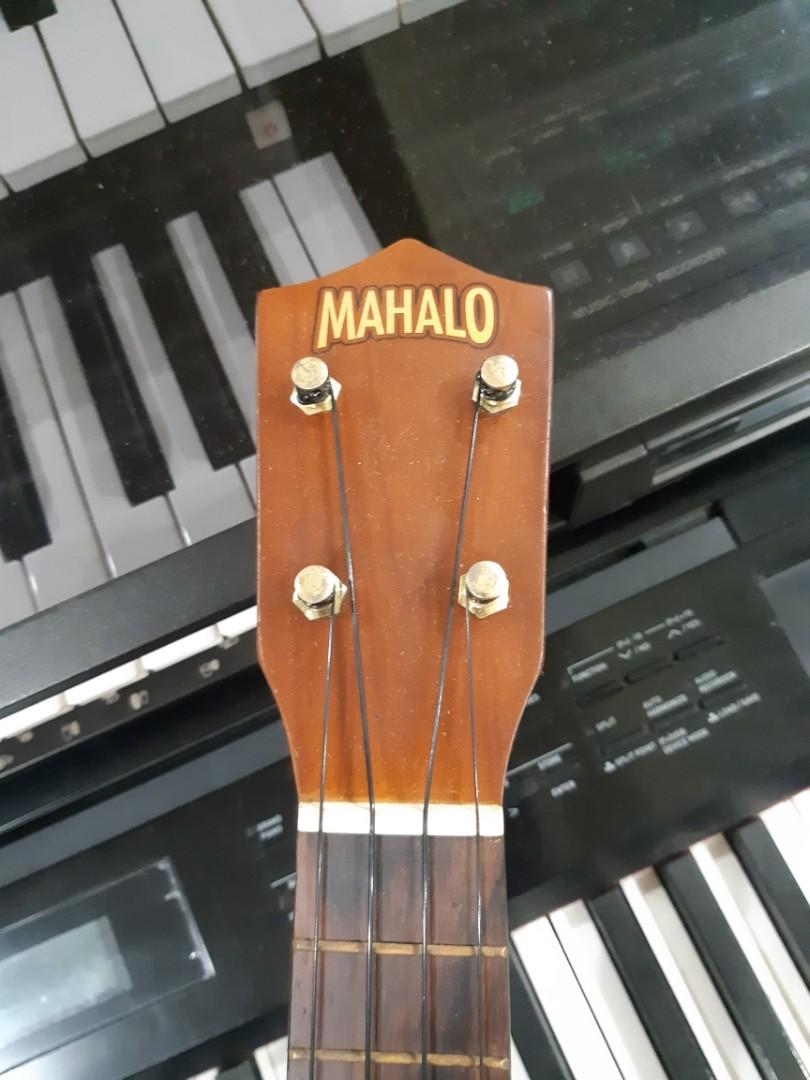 ウクレレ mahalo uk-220 cnb ソプラノサイズ ハードケース付き - 楽器/器材