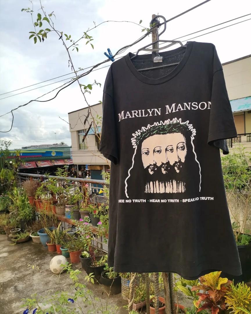 marilyn manson believe shirt