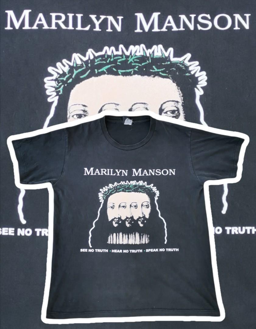 marilyn manson believe shirt