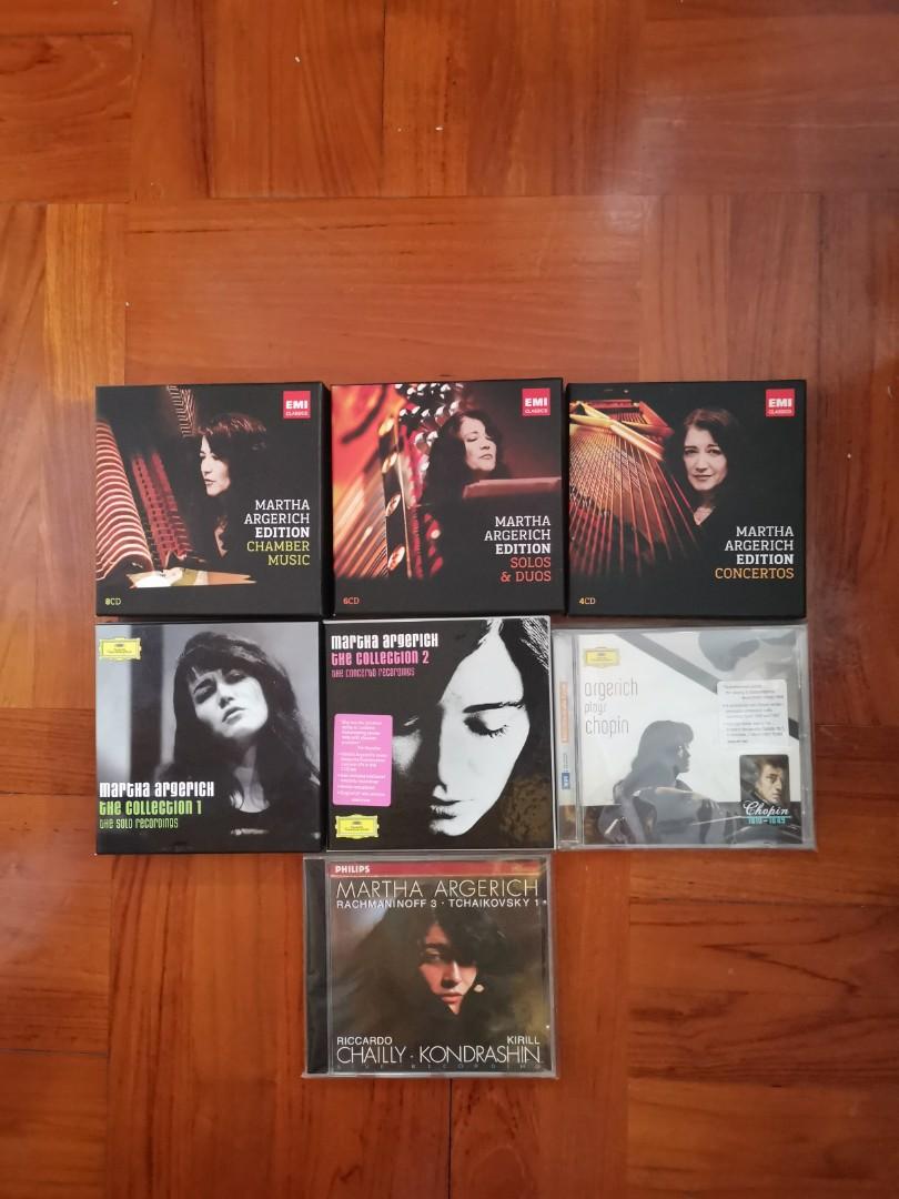 9/24 last day to trade)Martha argerich EMI dg cd boxset, 興趣及