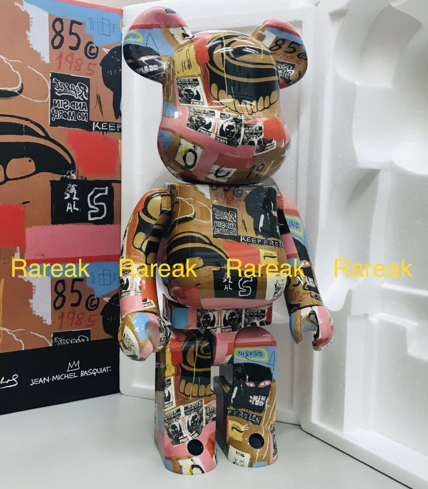 Medicom Bearbrick 2021 Andy Warhol x Jean Michel Basquiat #2