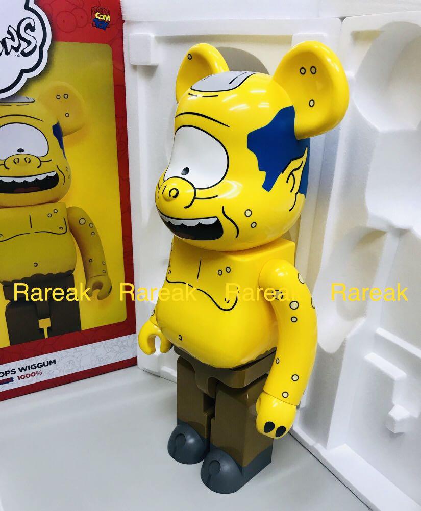 Medicom Bearbrick 2021 The Simpsons Cyclops Wiggum 1000% be@rbrick 