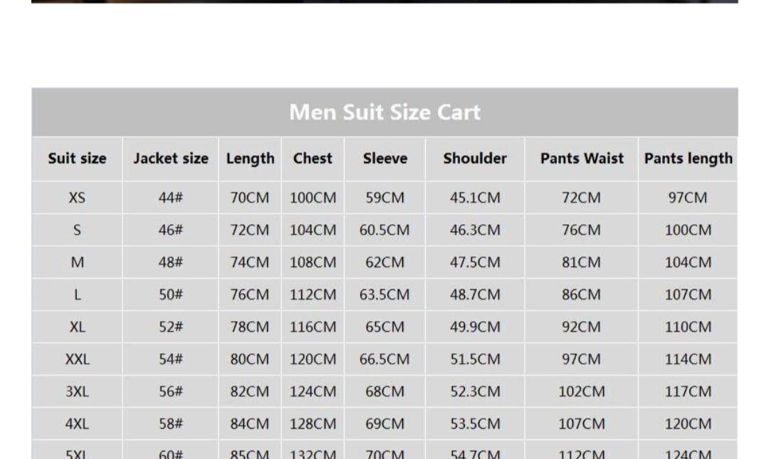 Men suit RED black wedding suits formal suit custom made plus size men ...