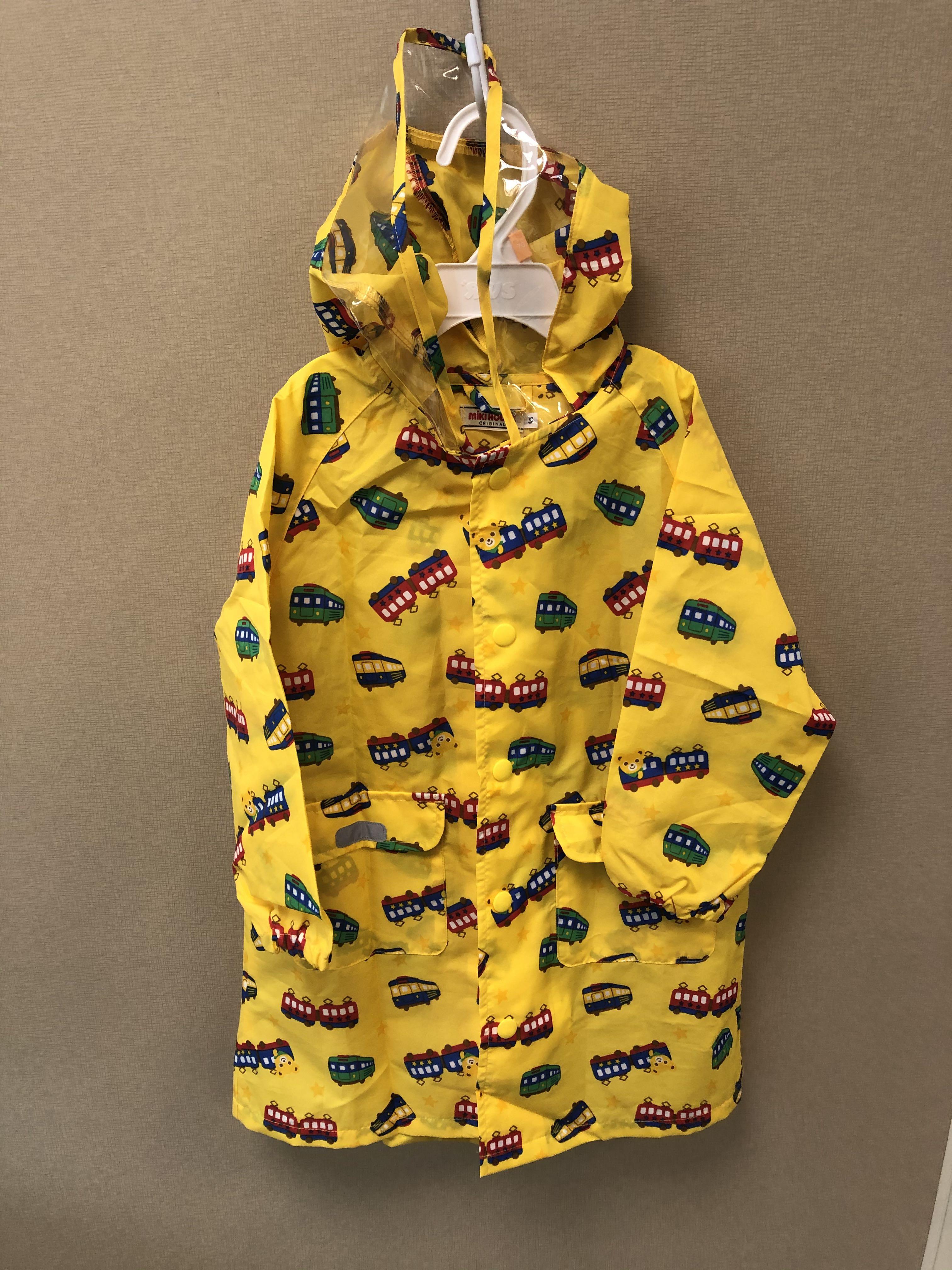 🇯🇵Miki House S(90cm-100cm) rain coat   , 兒童＆孕婦用品
