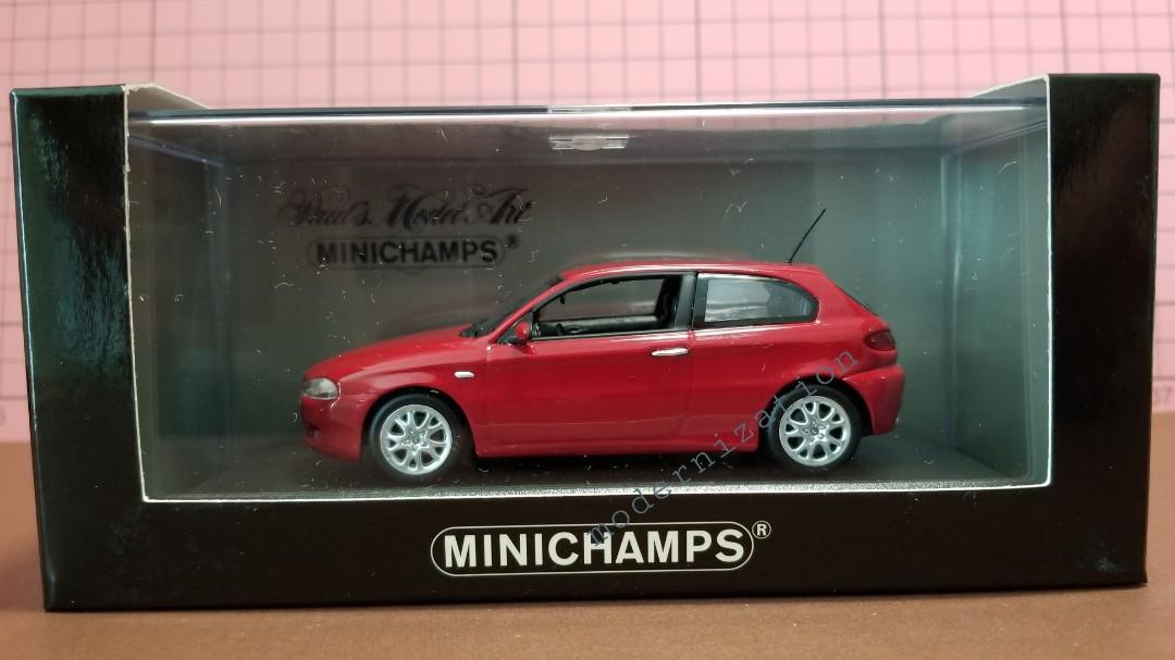 ▫1:43 Alfa 147 2005 (RED / Rosso) Minichamps 1/43 #400120561