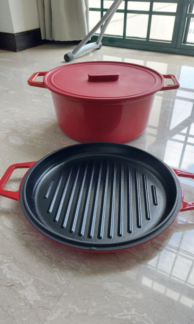 Misen Dutch Oven 7 Quart / 6.6 Litre, Furniture & Home Living