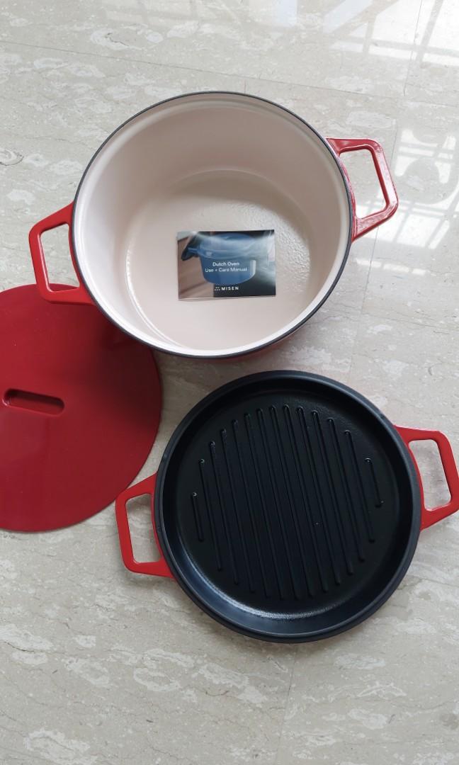 Misen Dutch Oven 7 Quart / 6.6 Litre, Furniture & Home Living