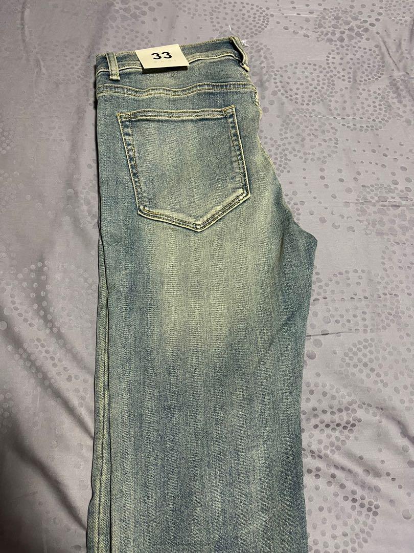 mnml X5 Stretch Denim Skinny Jeans W33 