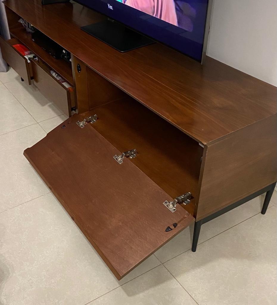 Harvey Norman Modern Wood TV Console, Furniture & Home Living