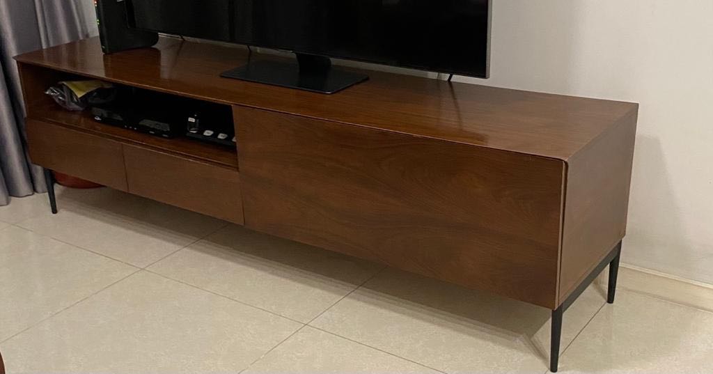 Harvey Norman Modern Wood TV Console, Furniture & Home Living