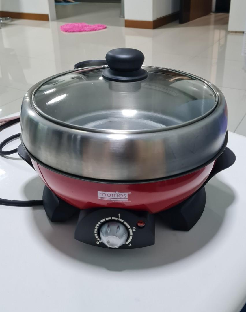 MORRIES 2 IN 1 MULTI COOKER HOT POT GRILL 2L TV Home Appliances Kitchen Appliances BBQ Grills Hotpots on Carousell