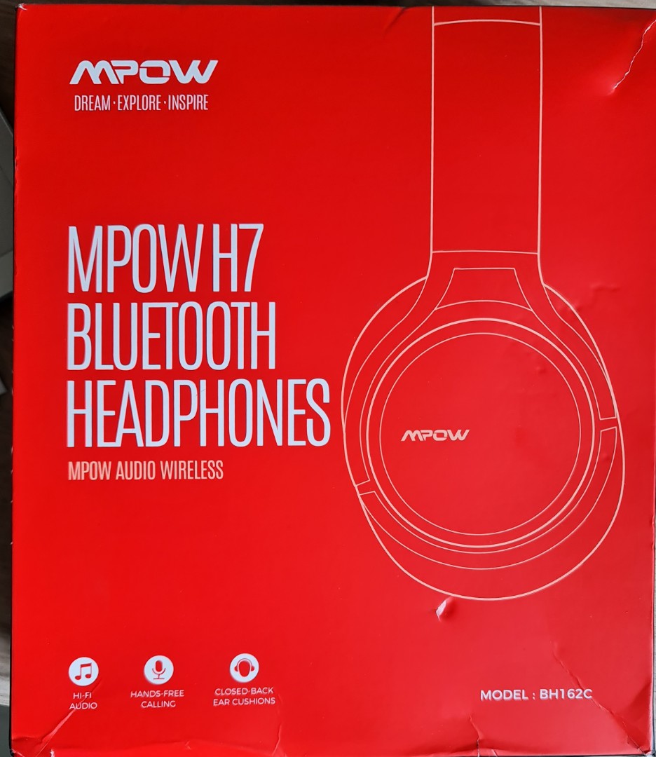 MPOW H7 Headset (Item QC), Audio, Headphones \u0026 Headsets on Carousell