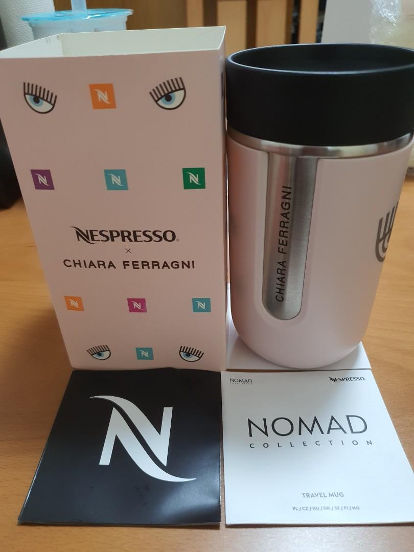 Nespresso x Chiara Ferragni Travel Mug, Furniture & Home Living