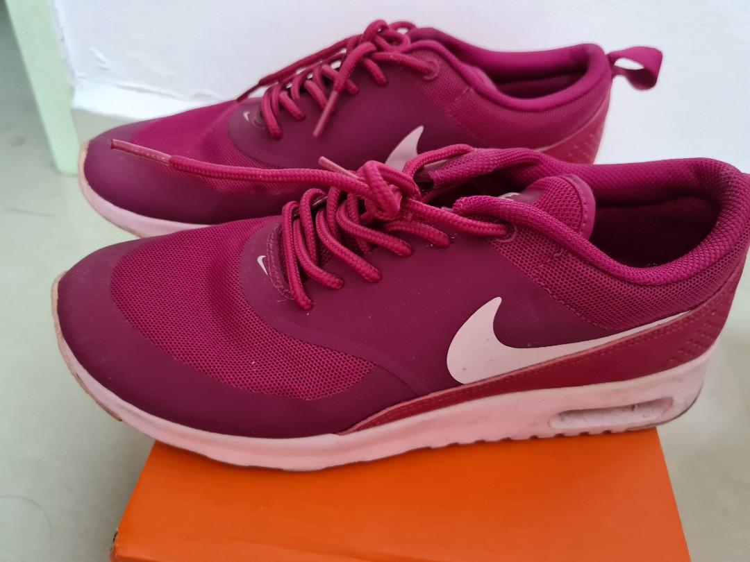 Nike air max top thea bleached lilac