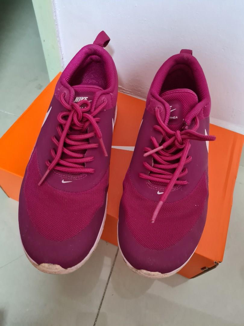 Nike air max top thea bleached lilac