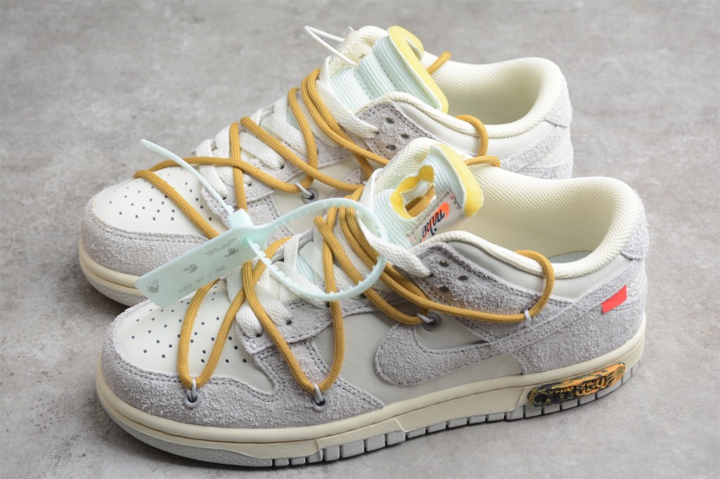 Nike Dunk Low Off-White Lot 37 Men's - DJ0950-105 - US