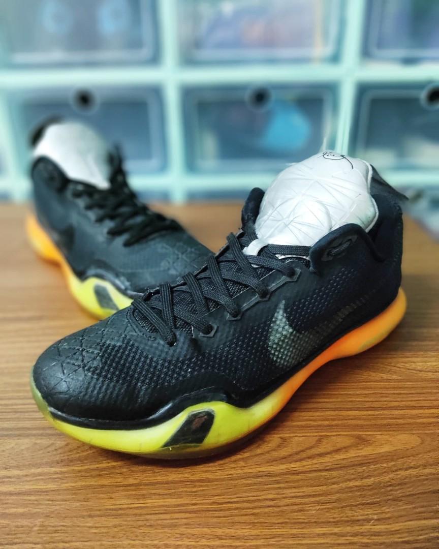 Nike kobe 10 kids black new arrivals