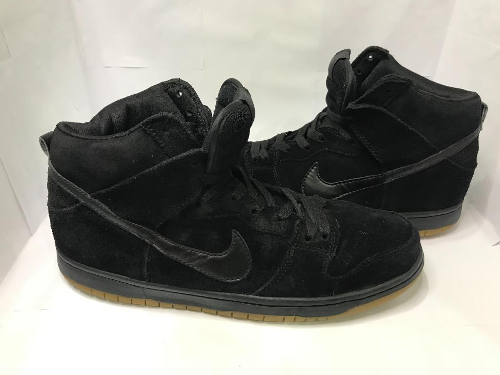 Nike sb dunk high pro black gum on sale