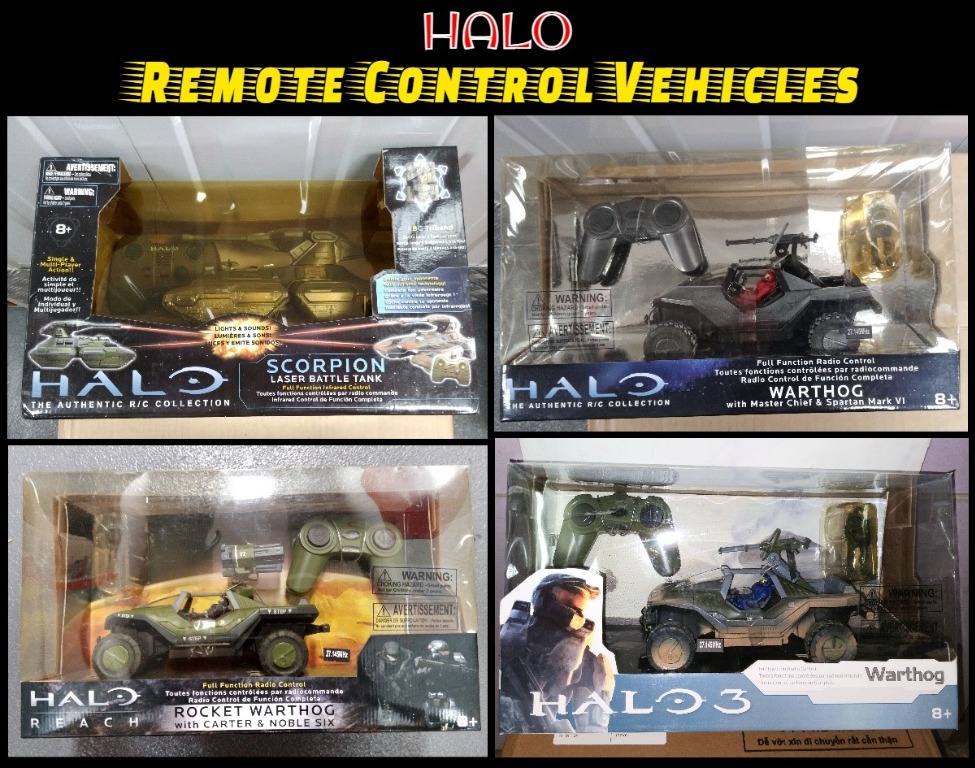 Halo remote store control vehicles