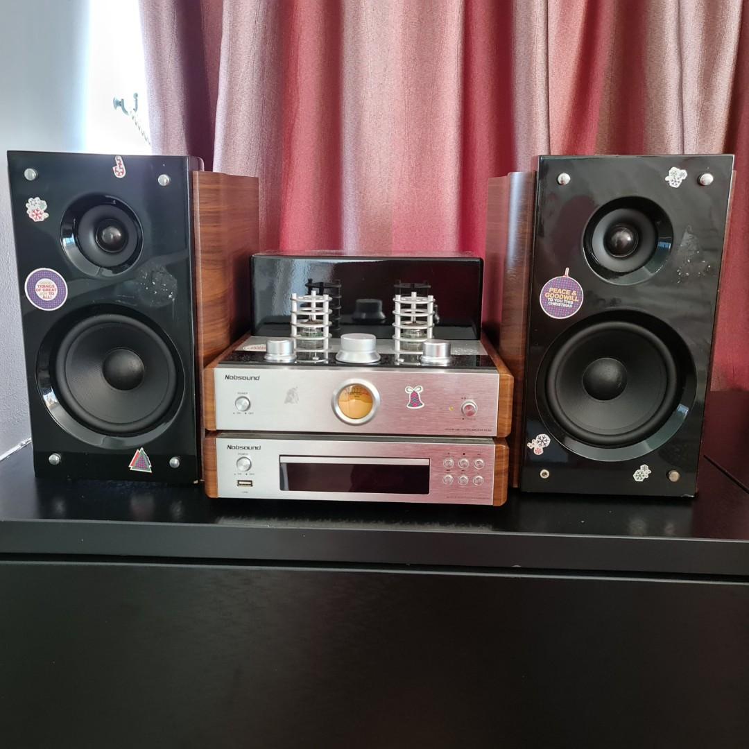 Nobsound Bluetooth Speaker Electron Tube Amplifier Audio