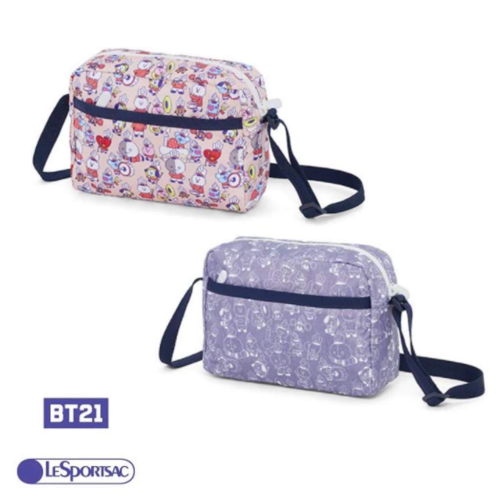 OFFICIAL AND ONHAND BTS BT21 x LESPORTSAC POUCHES AND BAGS BTS BT21 Women s Fashion Bags Wallets Purses Pouches on Carousell