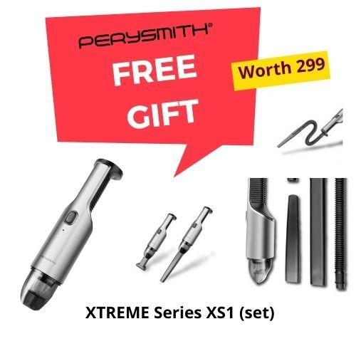 PerySmith Cordless Handheld Vacuum Cleaner Sonic Pro X1 [Car Vacuum