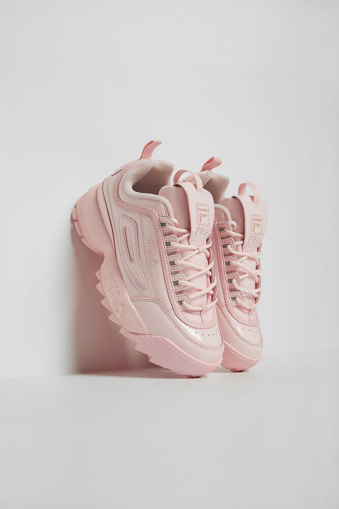 Pink Fila shoes