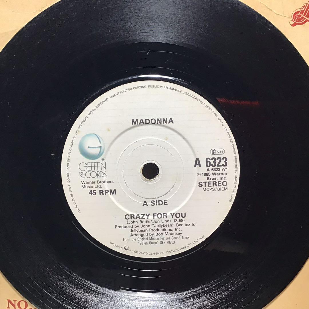 Piring Hitam Madonna Crazy For You Vision Quest Ost Oop 1985 7 Single Anubis 7 Inch Vintage Vinyl 80s Pop Music Media Cd S Dvd S Other Media On Carousell Piring Hitam Madonna Crazy For You Vision Quest Ost Oop 1985 7 Single Anubis 7 Inch Vintage Vinyl 80s Pop Music Media Cd S Dvd S Other Media On Carousell