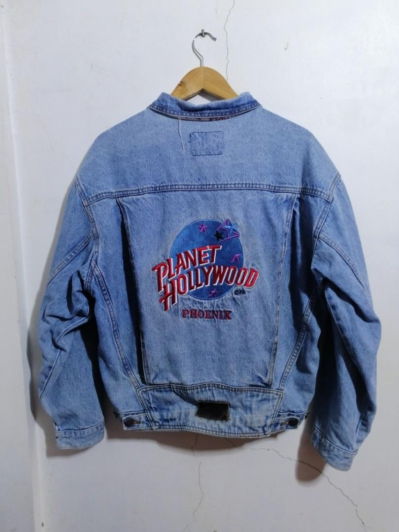 Planet hollywood denim jacket top