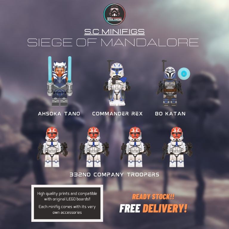 Lego star wars hot sale siege of mandalore