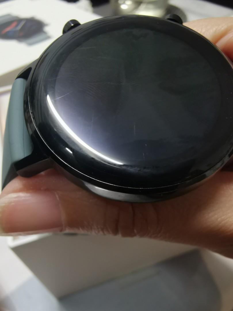 Preloved Huawei watch GT2 B09 42mm Lake Cyan Mobile Phones