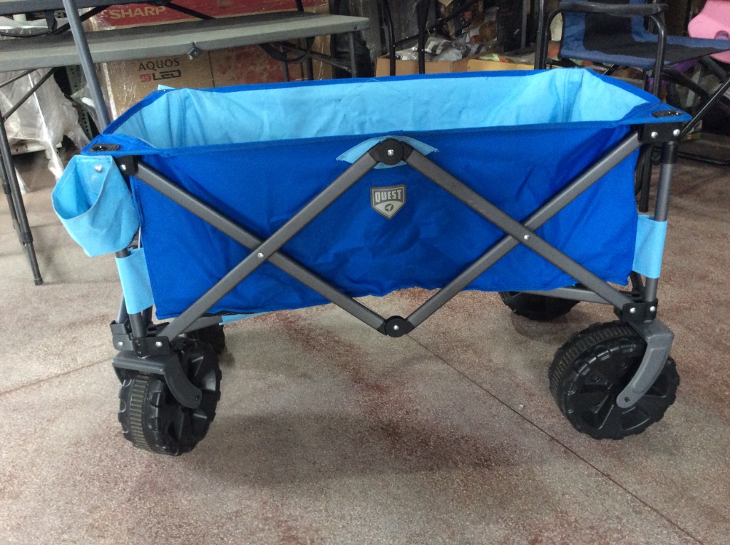Quest Folding Wagon Blue, Sports Equipment, Other Sports Equipment and