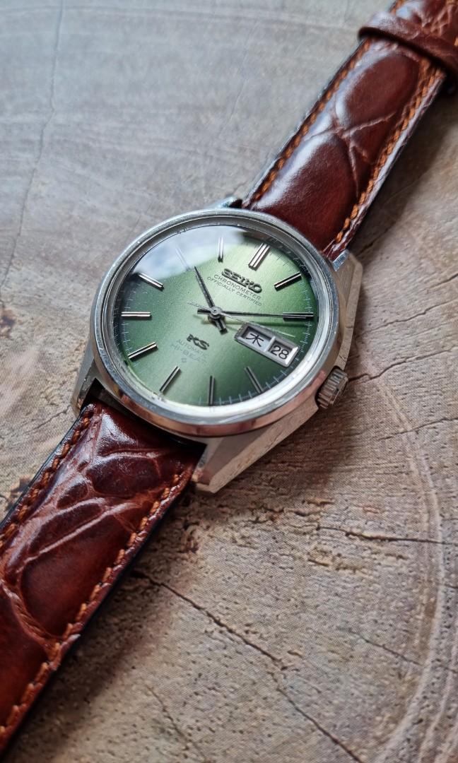 Rare Green KS 5626-7040. King Seiko, not grand., Men's Fashion, Watches &  Accessories, Watches on Carousell