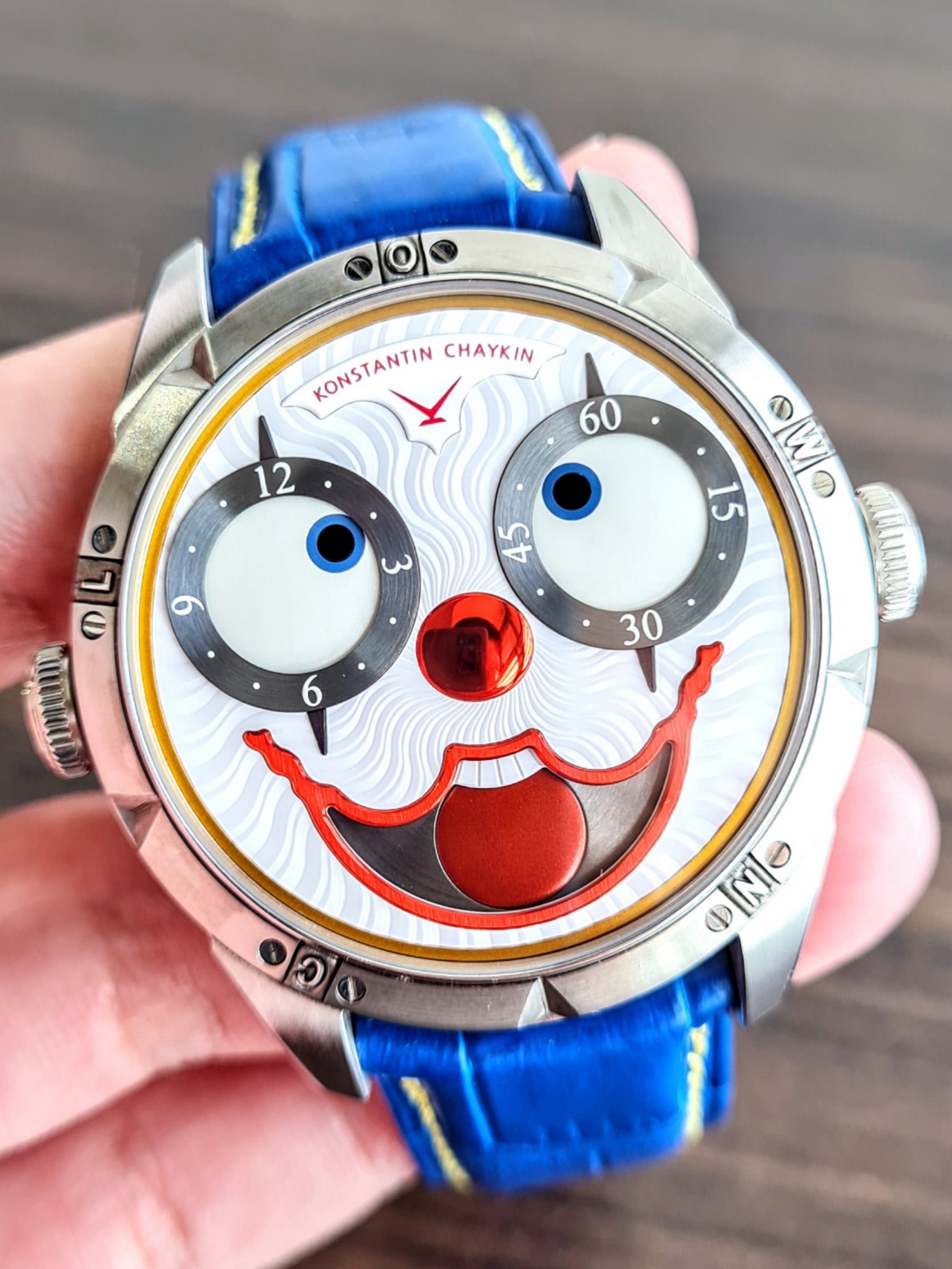 Konstantin clown watch outlet