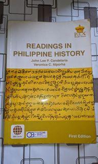Readings in Philippine History (REX)