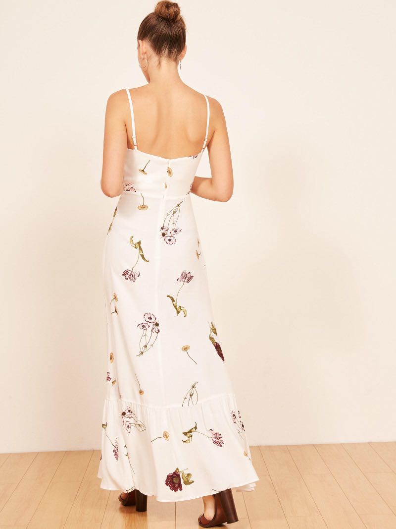 Reformation prairie dress top