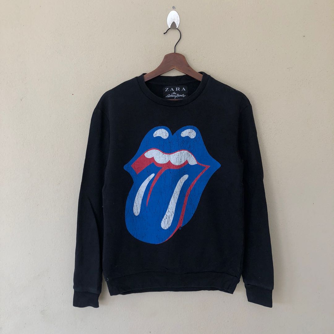 t shirt rolling stones zara