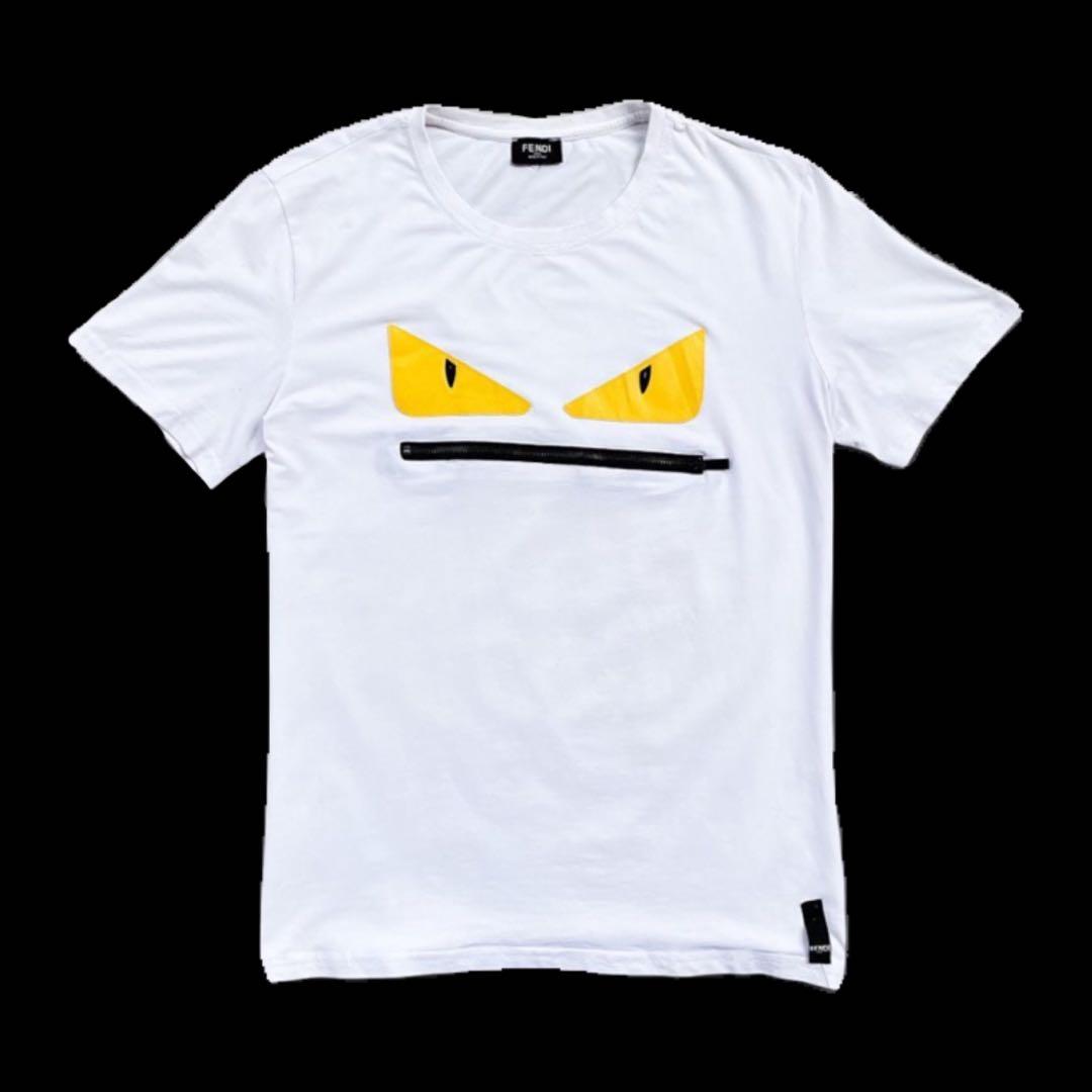 Fendi monster shirt with zipper online