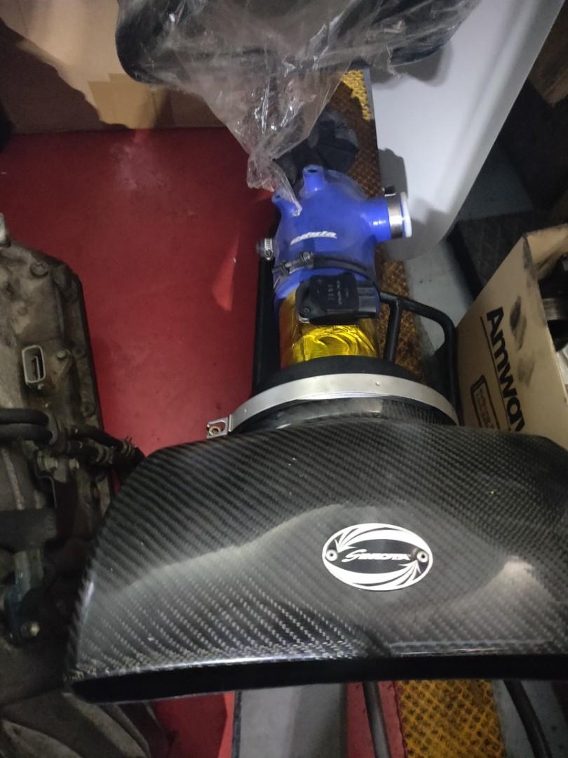 Rx8 odula silicon air intake hose with cf airbox, Car Accessories