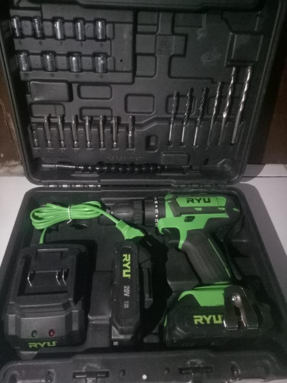 Ryu cordless hotsell drill 20v