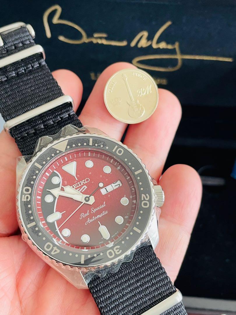Seiko 5 Brian May Limited Edition Men s Fashion Watches